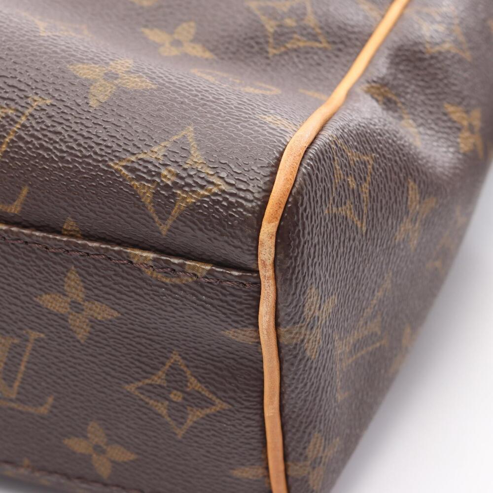 Louis Vuitton Bag Canvas Leather Shoulder Monogram Brown Abesses - Picture 6 of 9